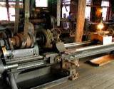 photo of East Broad Top Railroad Shops repairing steam locomotive