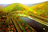 photo of the view of The World Famous Horseshoe Curve