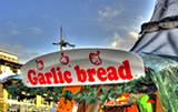 photo of a vender selling garlic bread at the Pocono Garlic Festival