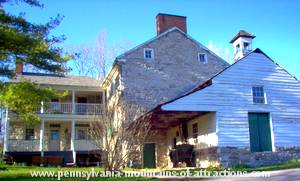 photo of a view from the side of Royer Mansion